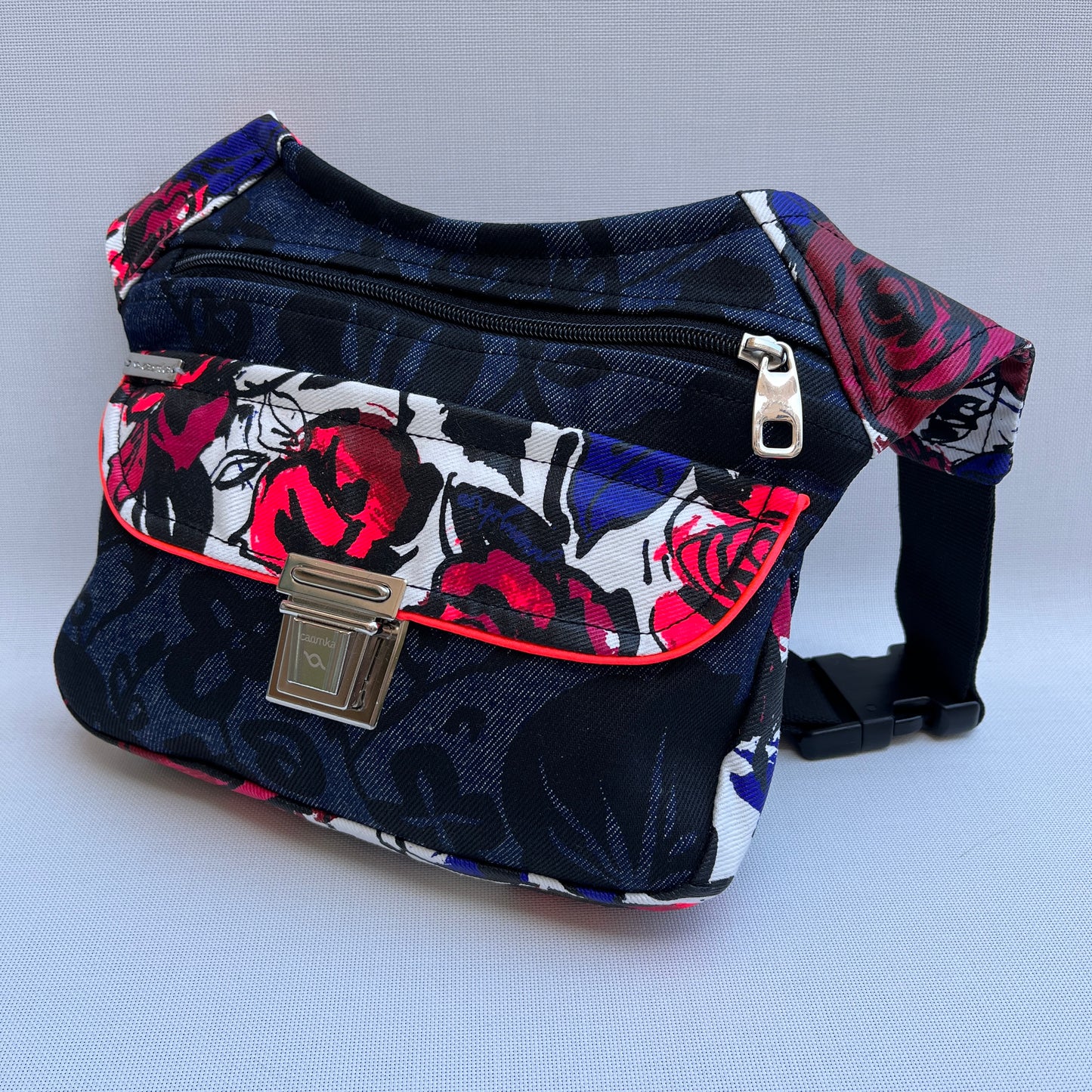 Special Flowers Jeans Unique Piece No. 11915