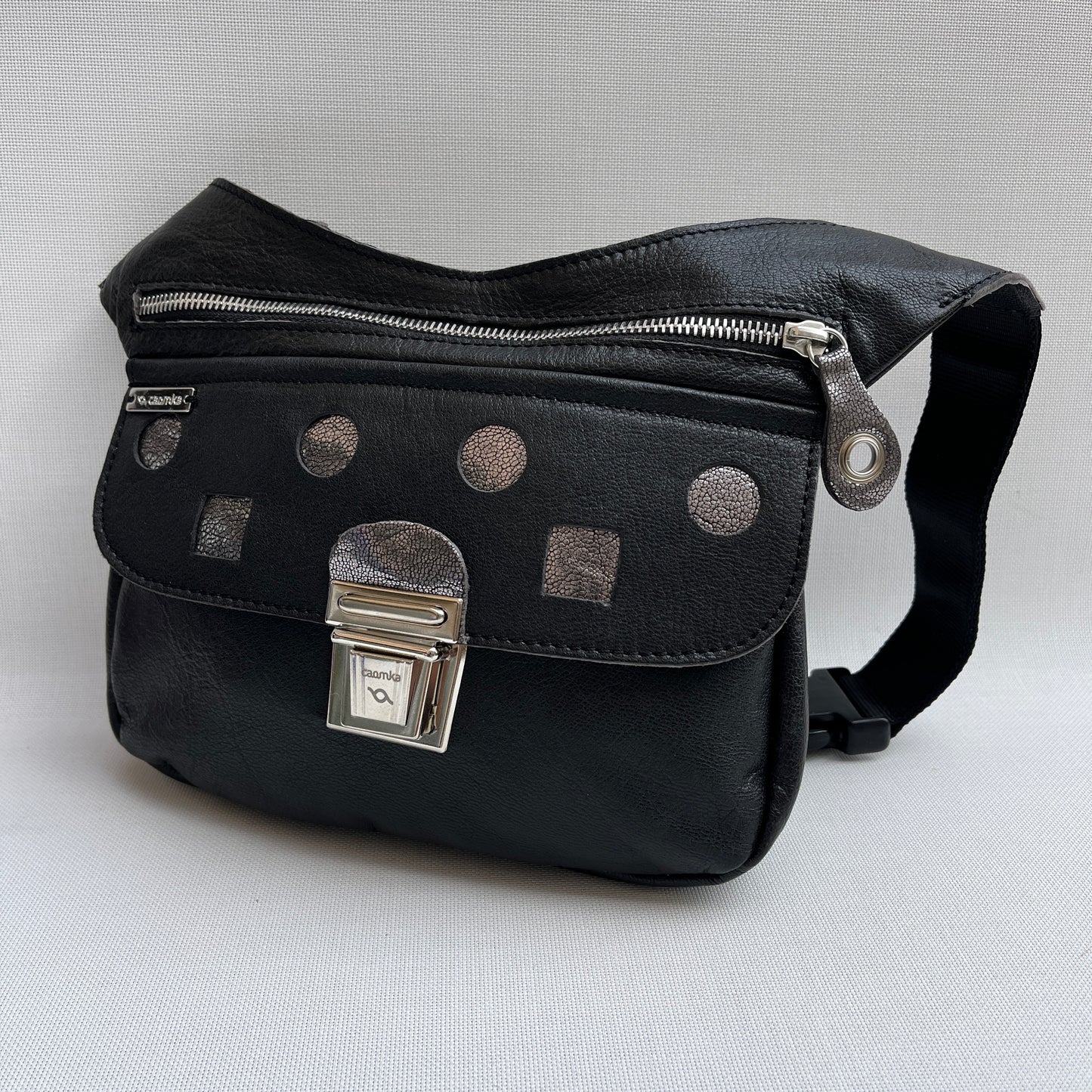 Special "Mix" Black & Silver · Piel natural BioCuir® · Pieza Única Núm. 13410