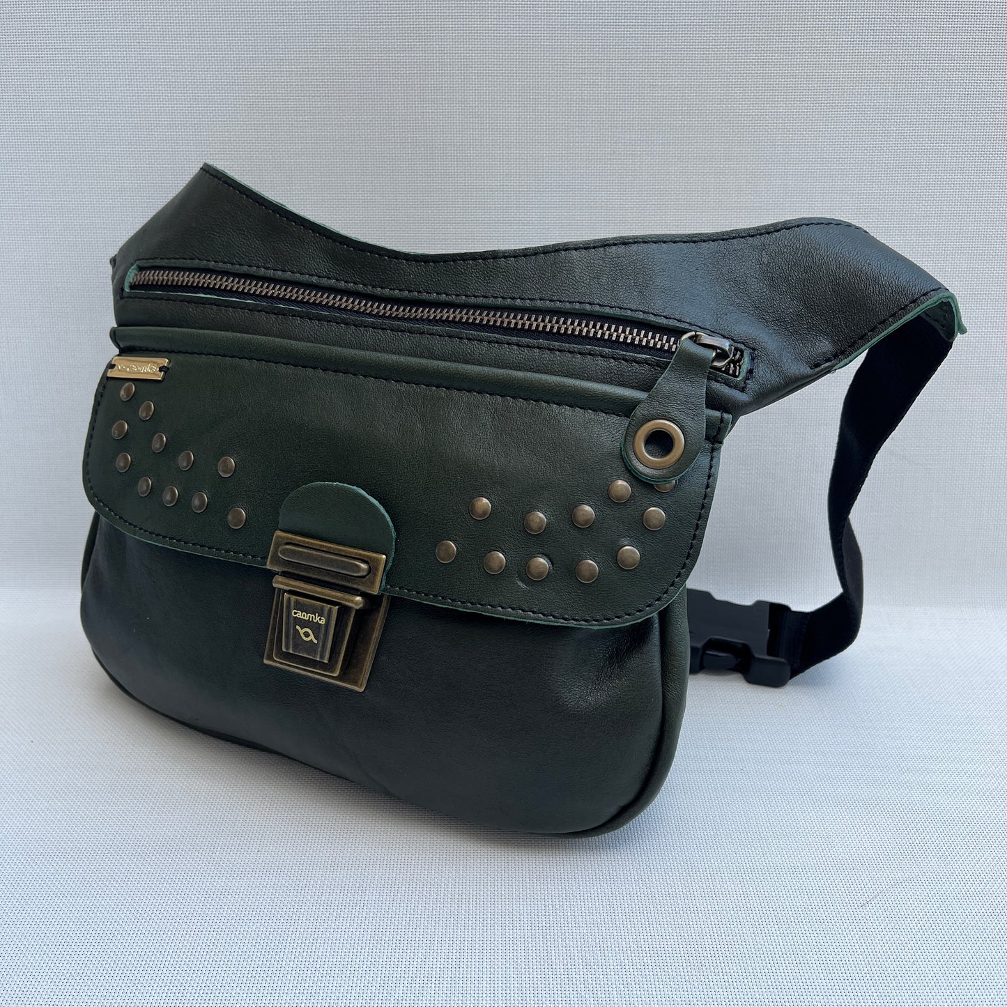 Premium Green & Old Gold · Piel natural BioCuir® · Pieza Exclusiva Núm. 12591