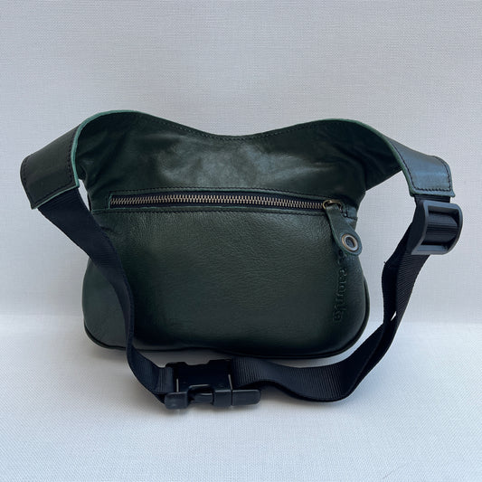 Premium Green & Old Gold Natural BioCuir® Leather Exclusive Part No. 12591