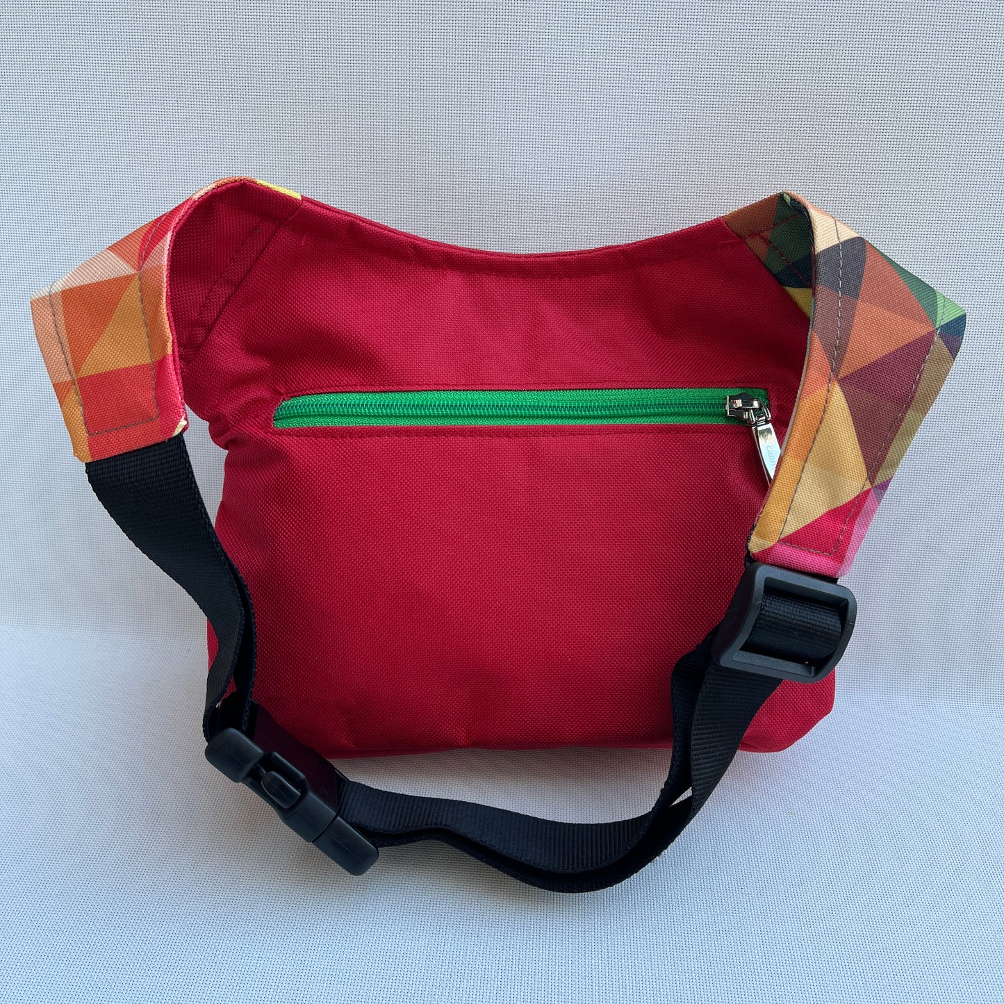 Special Red & Colors + Back pocket · Waterproof · Unique Piece No. 12670
