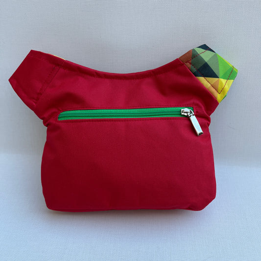 Special Red & Colors + Back pocket · Waterproof · Unique Piece No. 12670