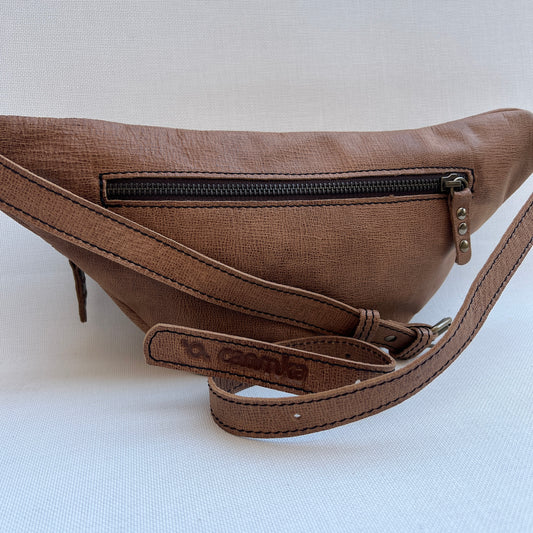 Premium Retro Chic Brown Natural BioCuir® Leather Exclusive Part No. 13378