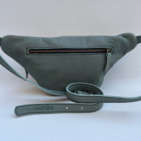 Retro Chic Turquoise BioCuir® Natural Leather Exclusive Item No. 13379
