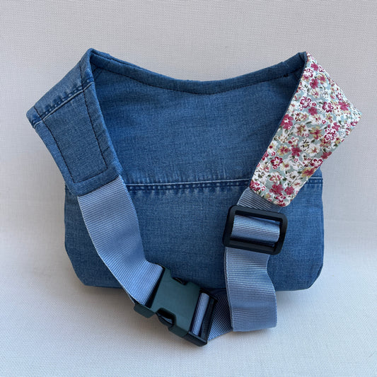 Geometric ♻️Jeans Recycled ♻️ Unique Piece No. 13328