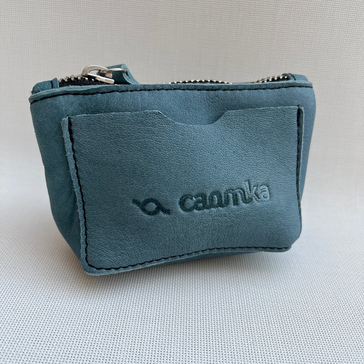 CAOMKA Wink Wallet Natural BioCuir® Leather Exclusive Piece No. 10933
