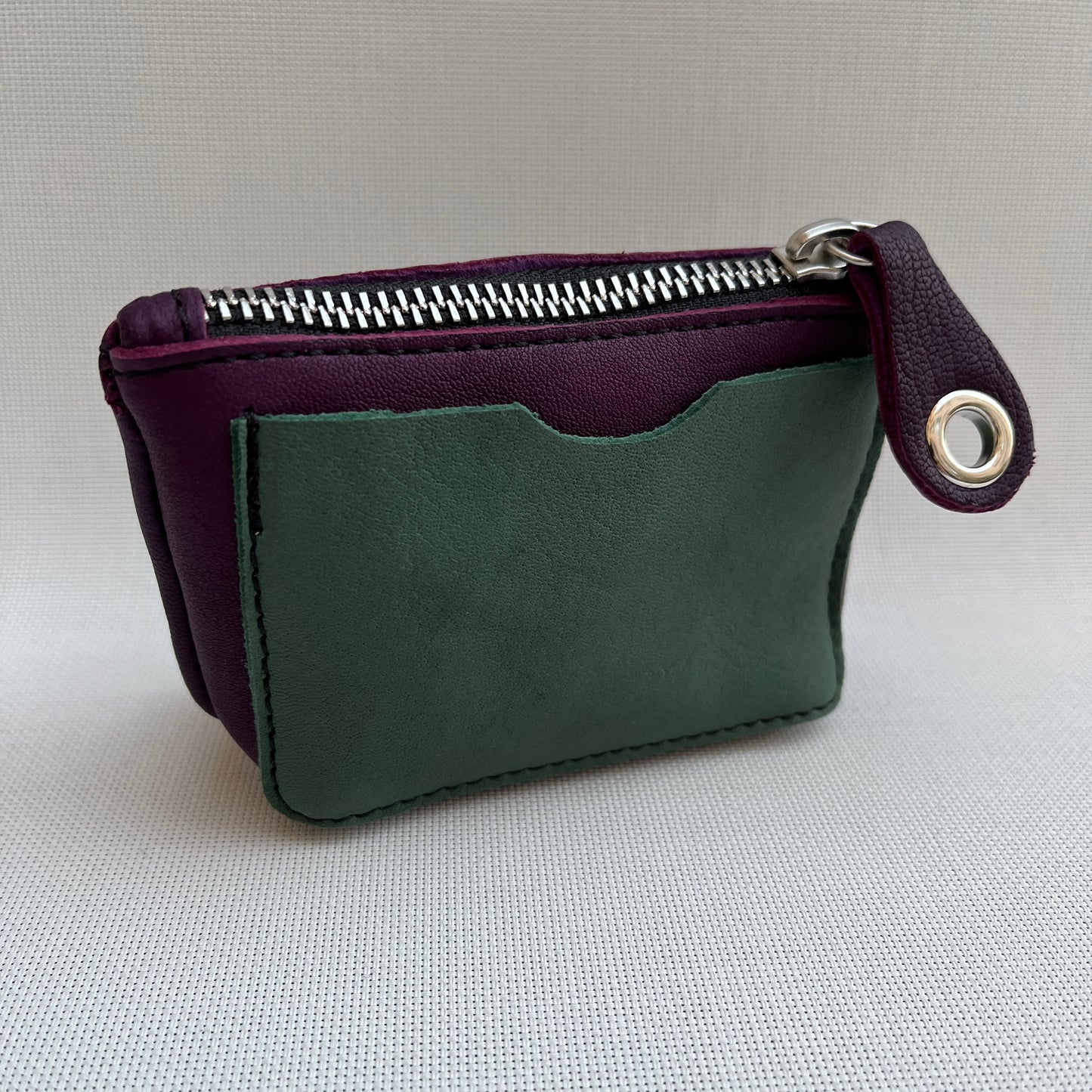 CAOMKA Wink Wallet Natural BioCuir® Leather Exclusive Piece No. 10926