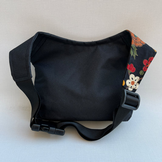 Special Black & Japanese Flowers · Waterproof · Unique Piece No. 11003