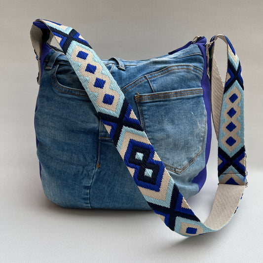 Caomka Tote Bag Special Edition BioCuir® Natural Leather Unique Piece 10979