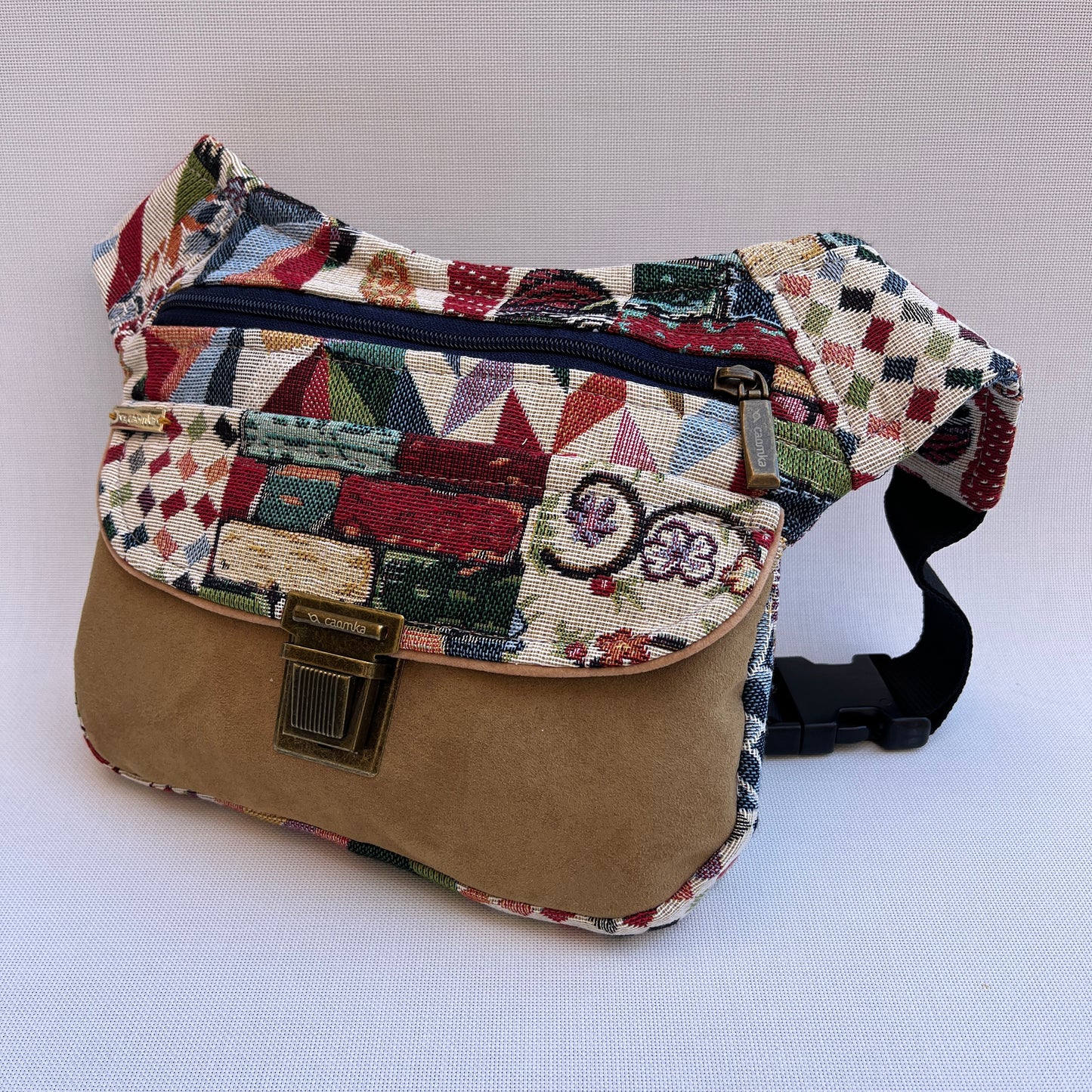Special Frida Kahlo Top + Back pocket Unique Piece No. 13298