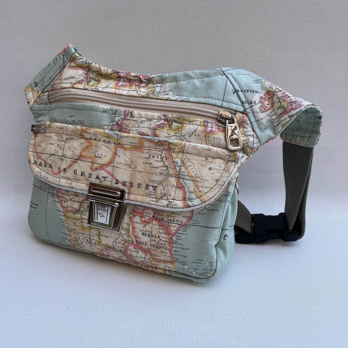 Special Mapamundi · Tela resinada Impermeable · Pieza Única Núm. 11878