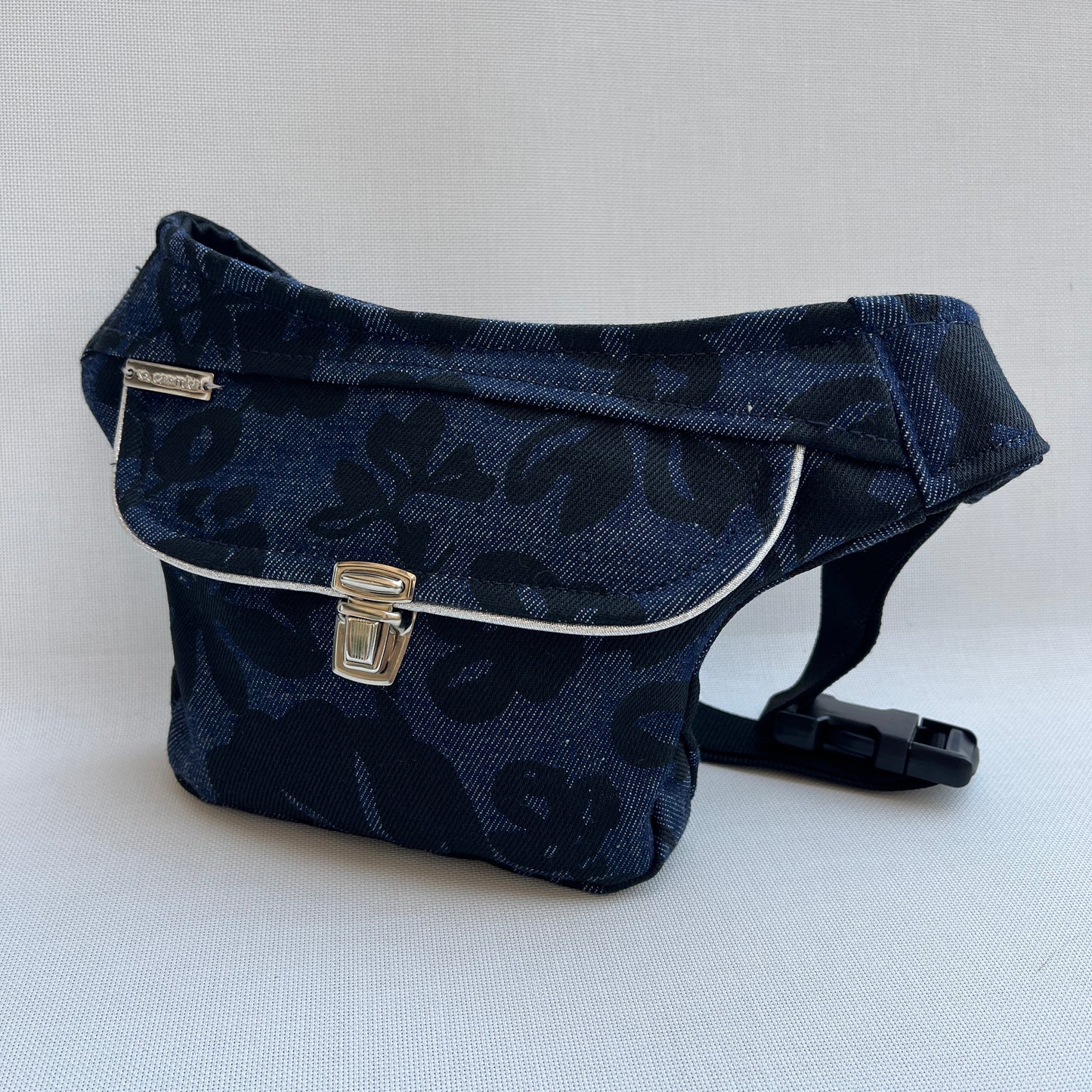 Mini Jeans Flowers Unique Piece No. 12887
