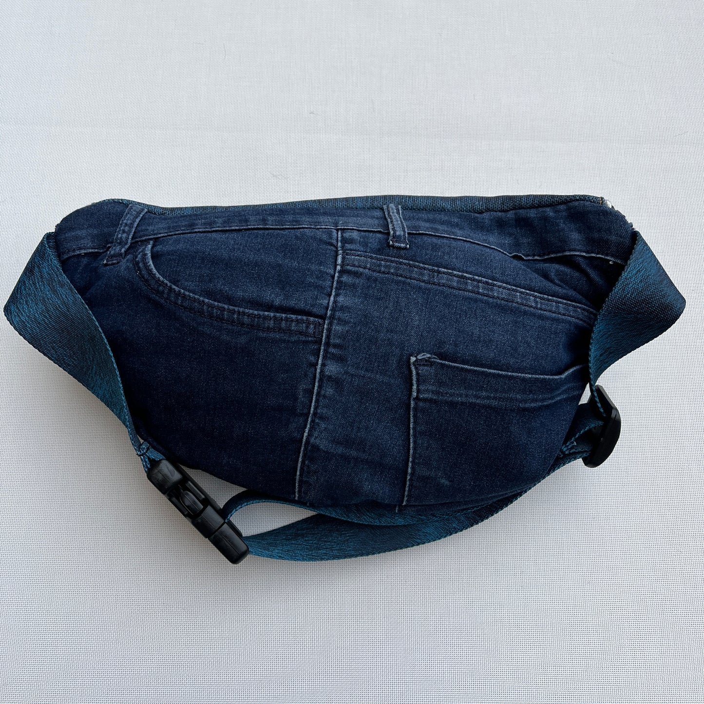 Maxi Retro Chic ♻️ Jeans Recycled ♻️ · Limited Edition · Unique Piece No. 12721