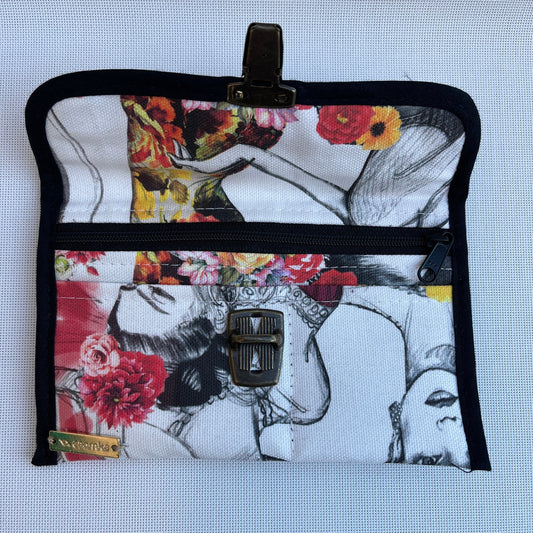 CAOMKA Flat Coin Purse Unique Piece No. 11155