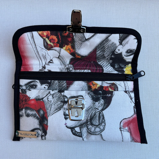 CAOMKA Flat Coin Purse Unique Piece No. 11153