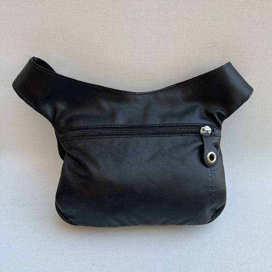 Classic Black & Silver Natural BioCuir® Leather Exclusive Part No. 11968
