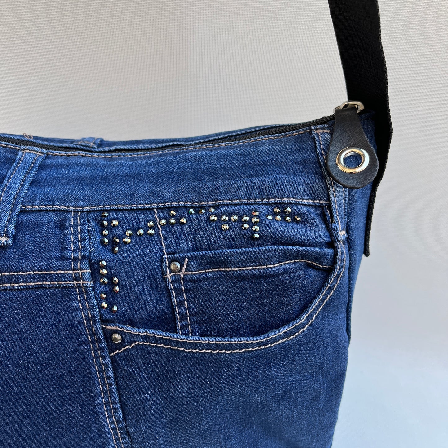 Caomka Tote Bag · Special Edition ♻️ Jeans Recycled ♻️ Unique Piece 11922