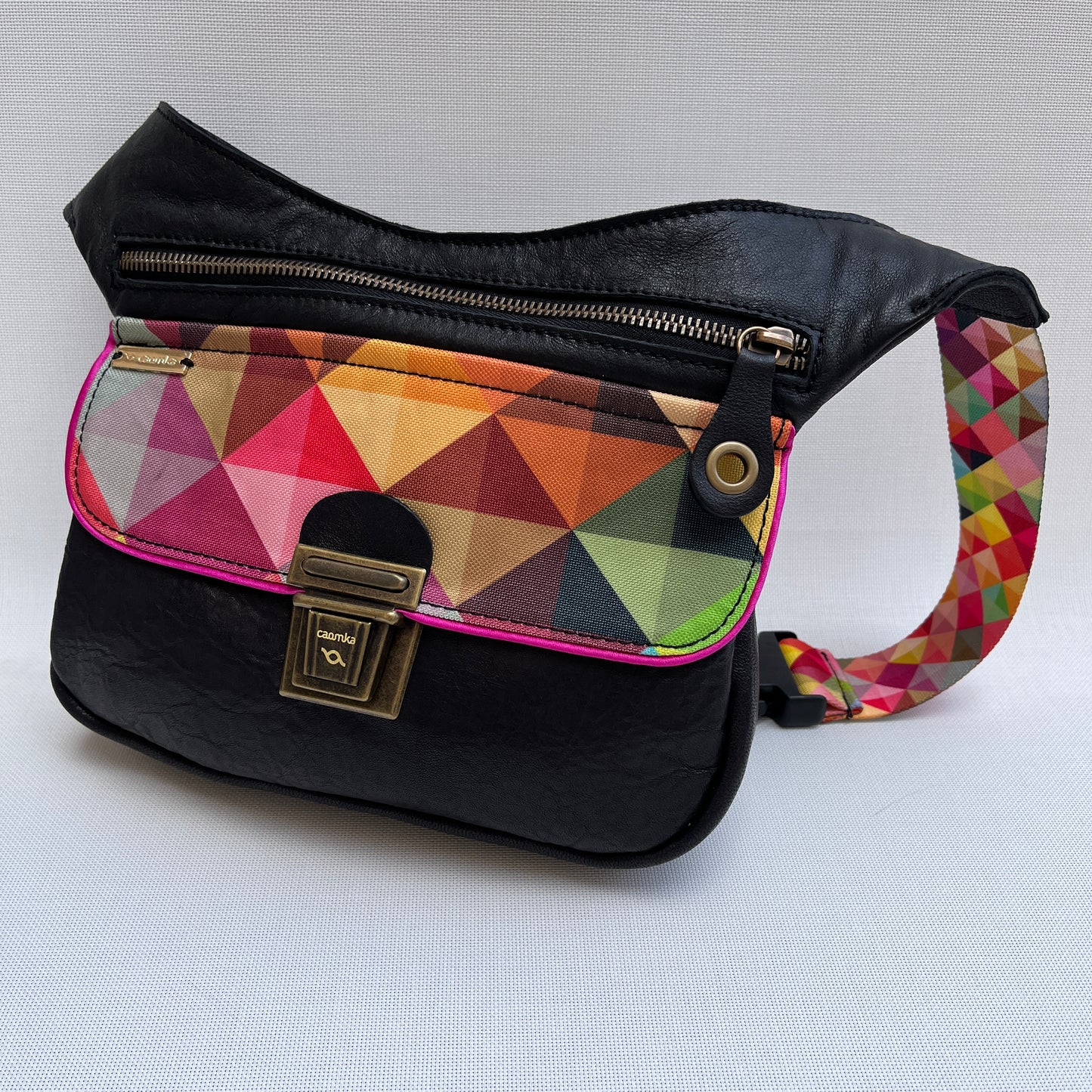 Summer Black & Colors · Piel natural BioCuir® · Pieza Única Núm. 12002