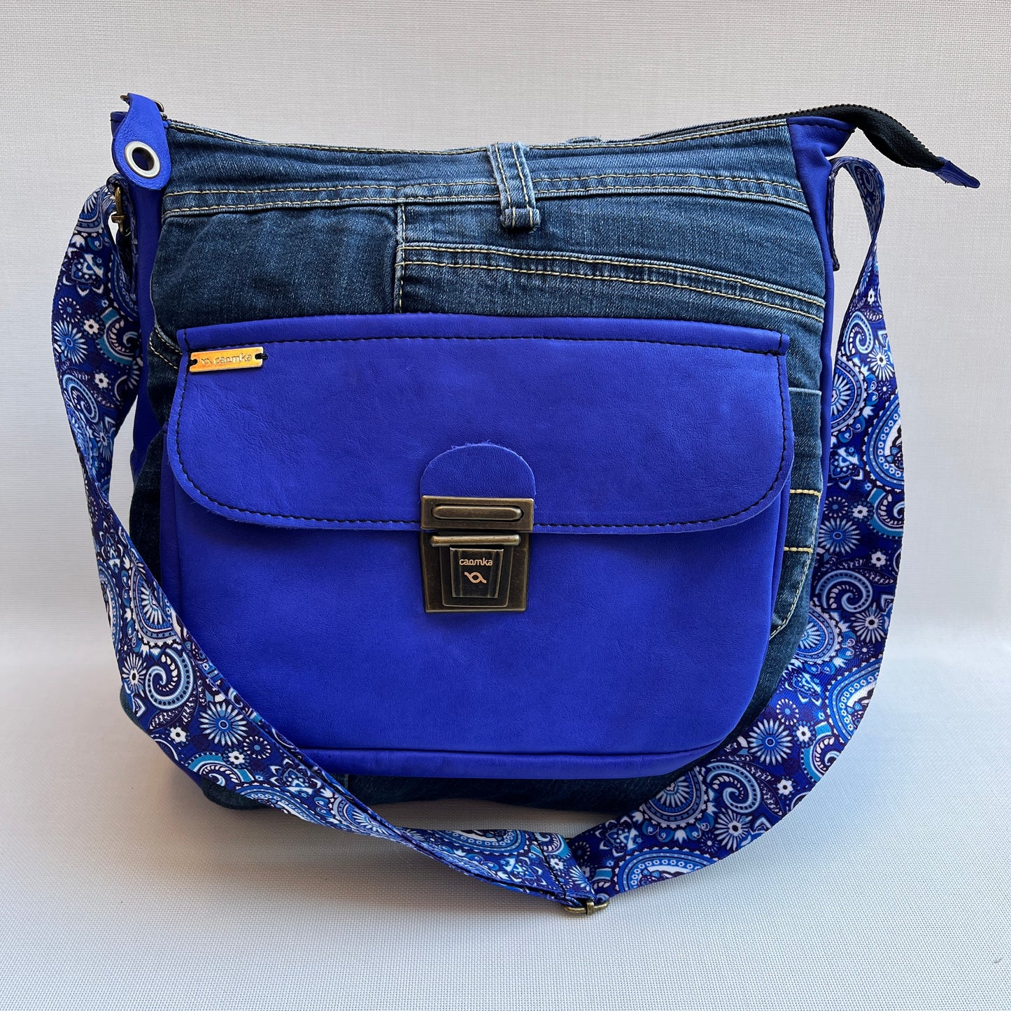 Caomka Tote Bag · Special Edition · BioCuir® Natural Leather · Unique Piece 11108