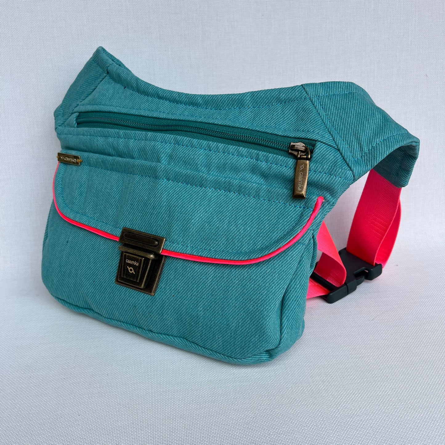 Summer Turquesa + Bolsillo trasero · Pieza Única Núm. 13556