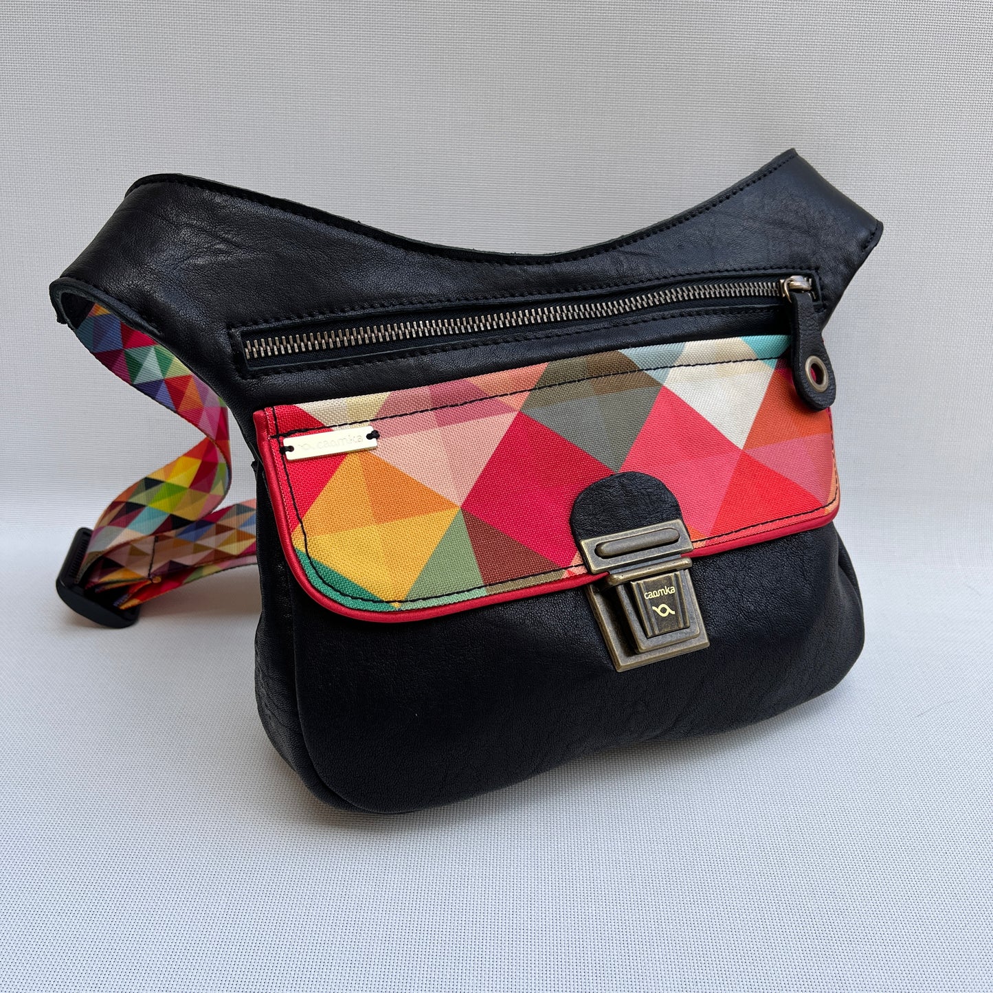 Summer Black & Colors · Piel natural BioCuir® · Pieza Única Núm. 12010