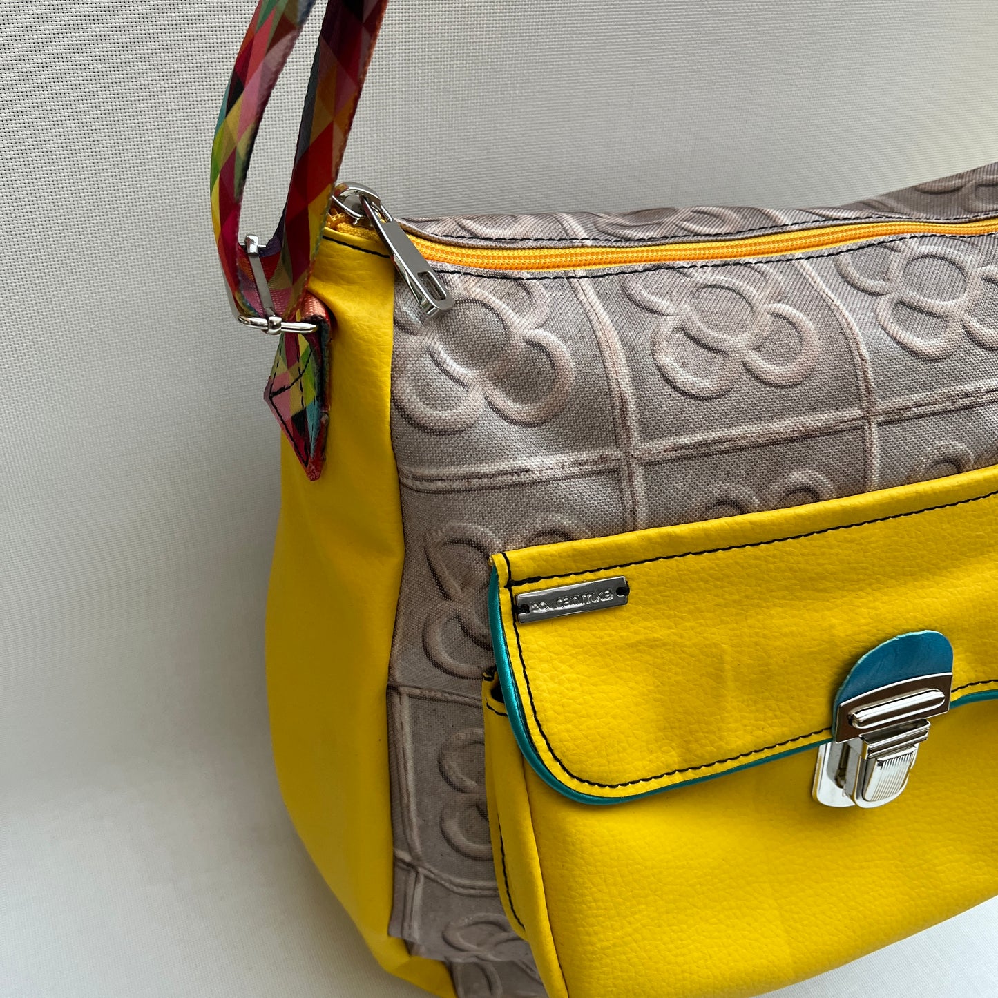 Caomka Tote Bag · Special Edition · Leatherette · Waterproof · Unique Piece 11128