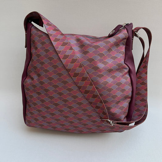 Caomka Tote Bag Special Edition BioCuir® Natural Leather Unique Piece 11132