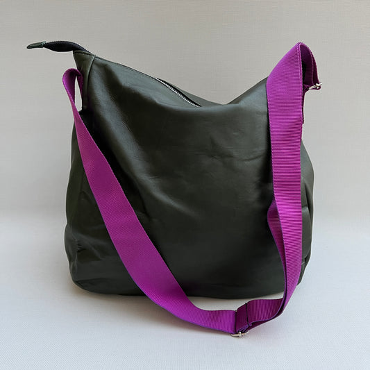 Caomka Tote Bag · Special Edition · BioCuir® natural leather · Unique Piece 11136