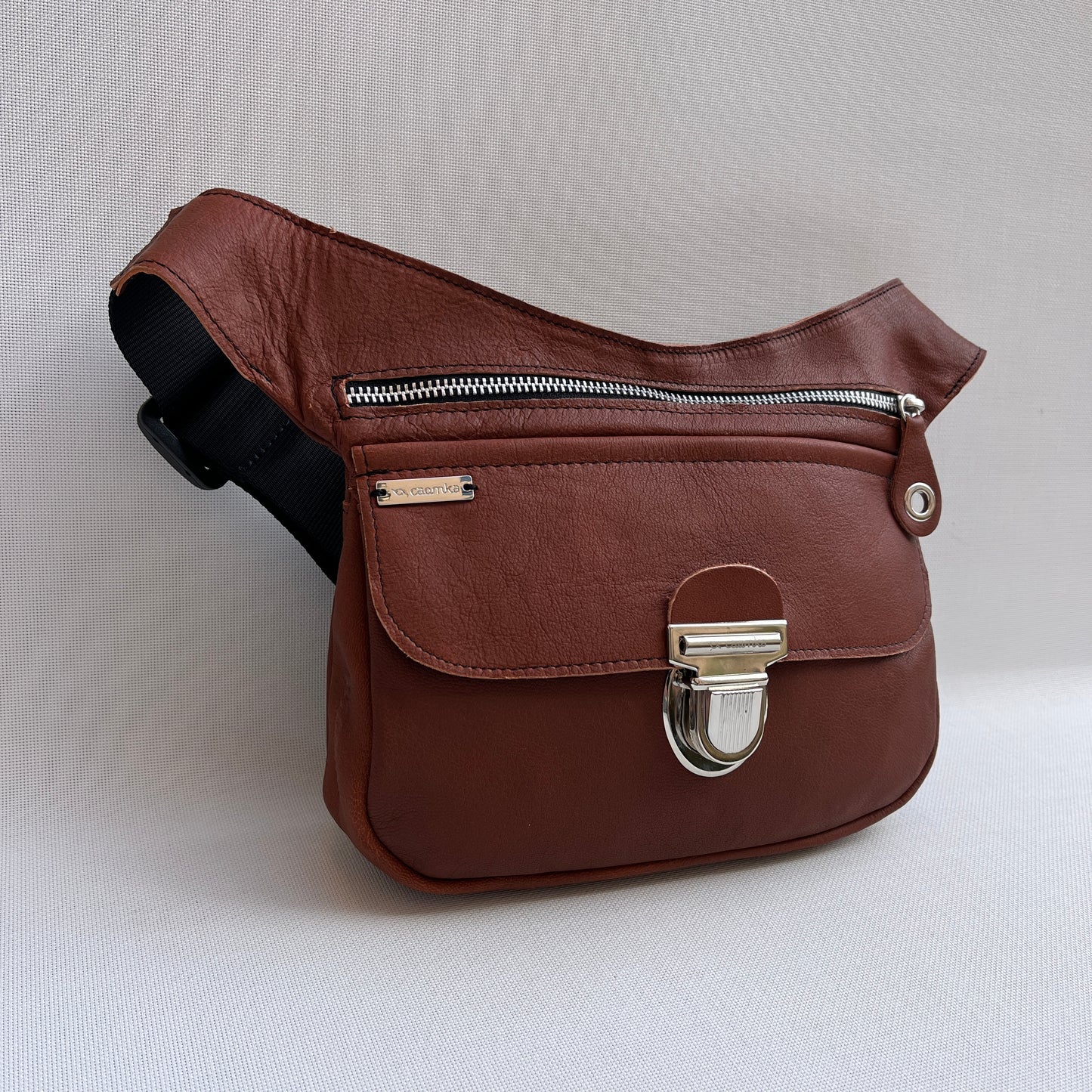 Special Brown & Silver · Piel natural BioCuir® · Pieza Exclusiva Núm. 12827