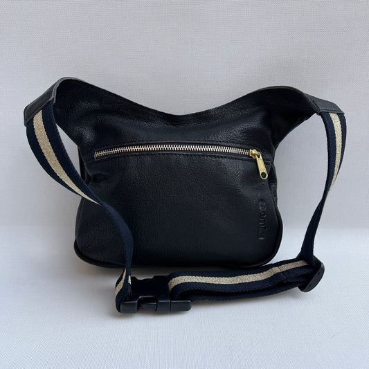 Special Black & Golden Plus Natural leather BioCuir® Exclusive Piece No. 12828