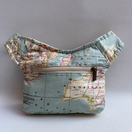 Special World Map Top + Back pocket Unique Piece No. 12834