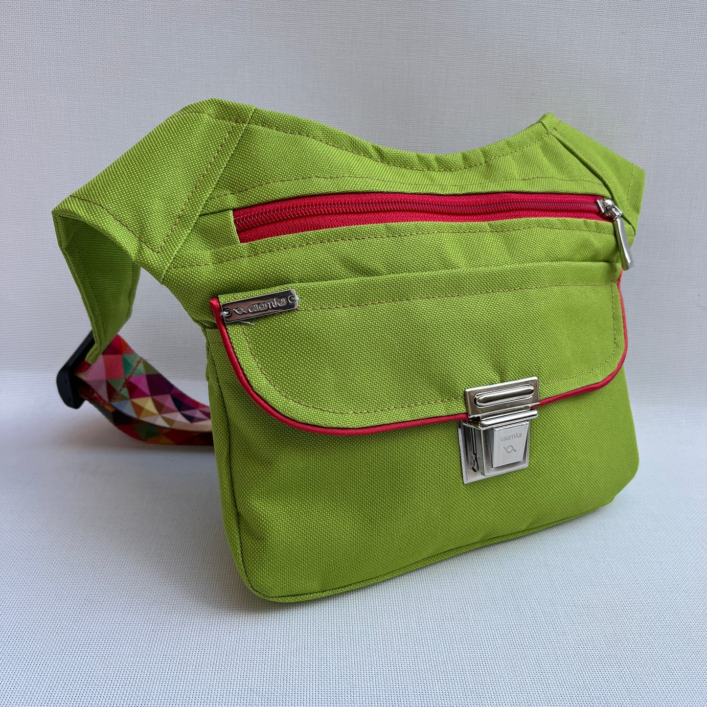 Special Green "Cordura" & Mandalas · Waterproof · Unique Piece No. 12866