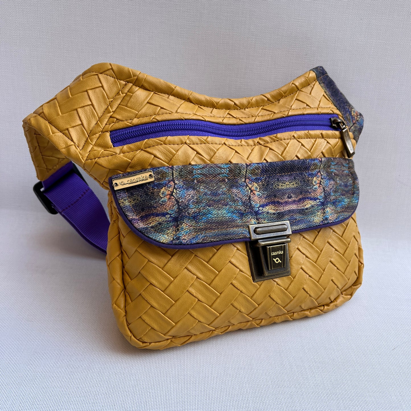 Besonders eleganter Kanadier · Veganes Kunstleder · Einzelstück Nr. 12833