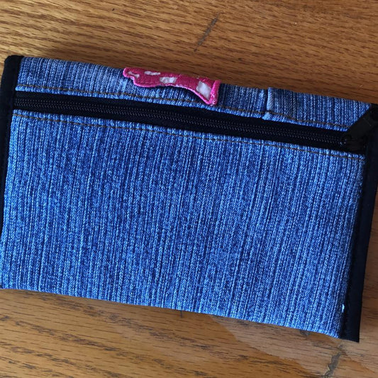 Purse "Racing Jeans" Unique Piece No. 7012