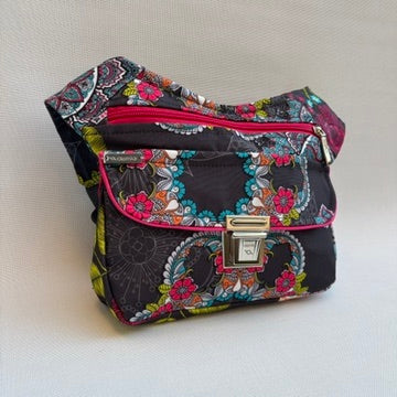 Riñonera "Special Fantasy Flowers" + Bolsillo trasero · Impermeable · Pieza Única Núm. 16876
