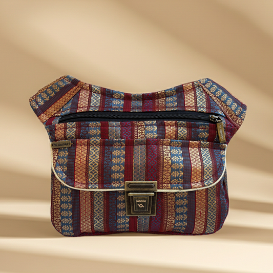 Riñonera "Special & Elegant India" + Bolsillo trasero · Pieza Única Núm. 18702