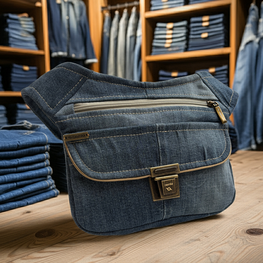 ♻️ Jeans Recycled ♻️ Unique Piece No. 11935
