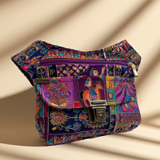 Riñonera "Special Amazing India" + Bolsillo trasero · Pieza Única Núm. 18562