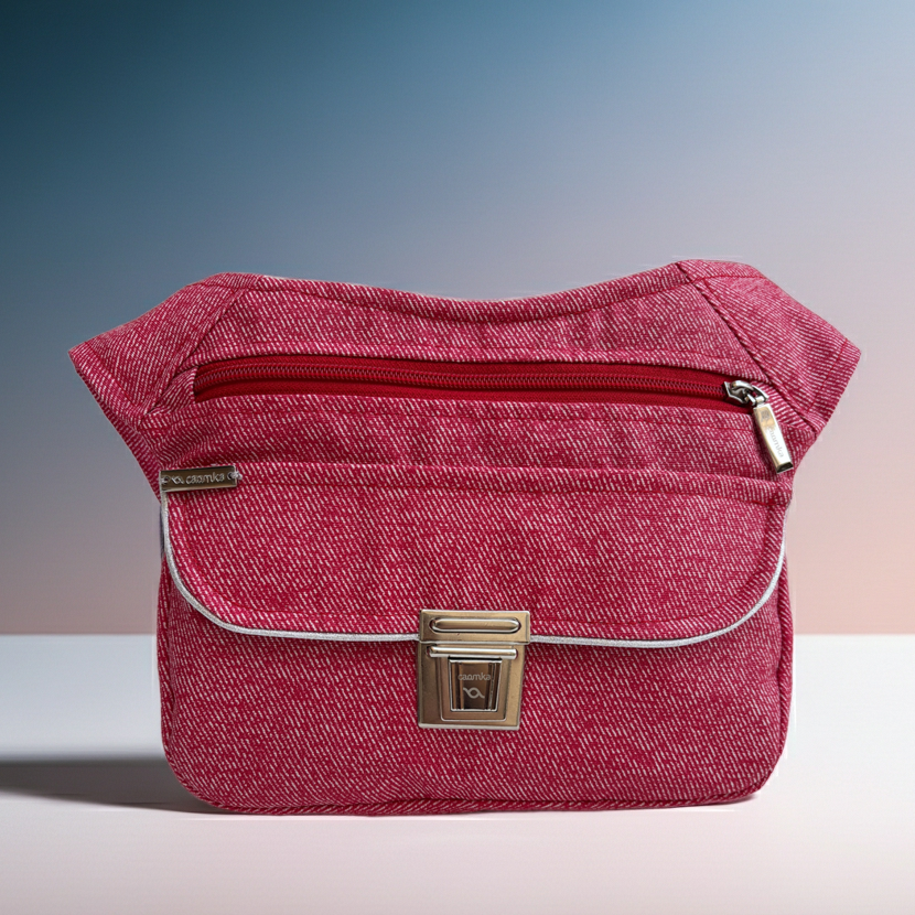 Spezielles schwarzes „Cordura“ &amp; Silber + Gesäßtasche, exklusives Teil Nr. 11492