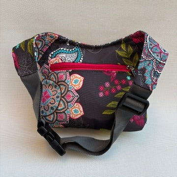 Riñonera "Special Fantasy Flowers" + Bolsillo trasero · Impermeable · Pieza Única Núm. 16876