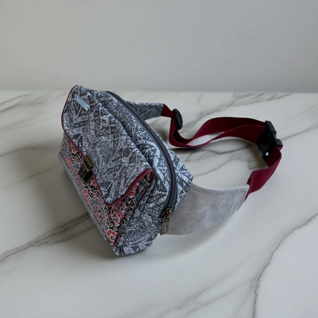 Riñonera Urban "Special Tribal Grey" · Pieza Única Núm. 18821