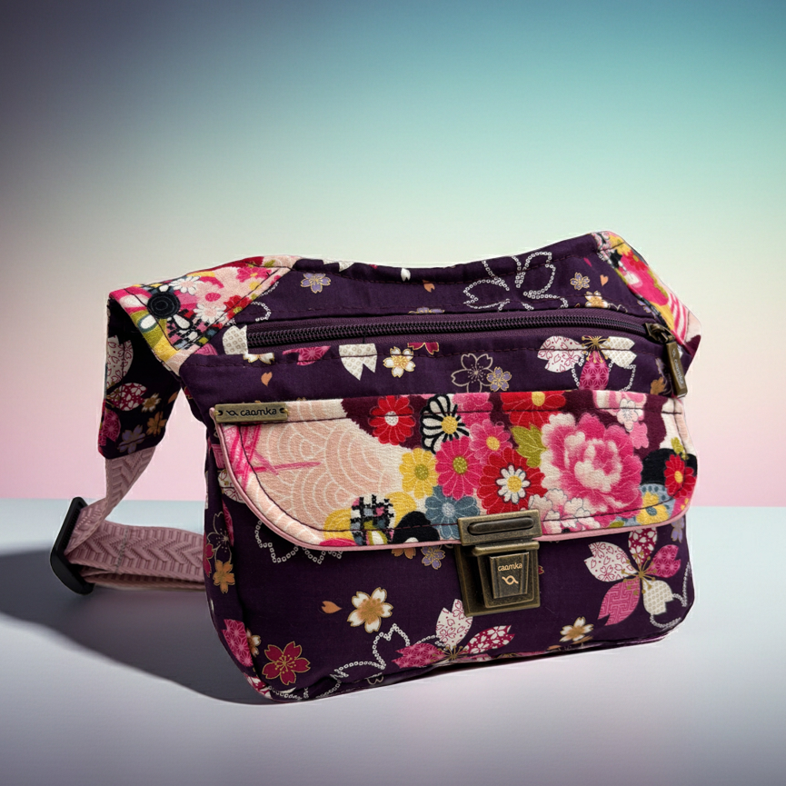 Riñonera "Special Japanese Flowers Top" · Pieza Única Núm. 19469