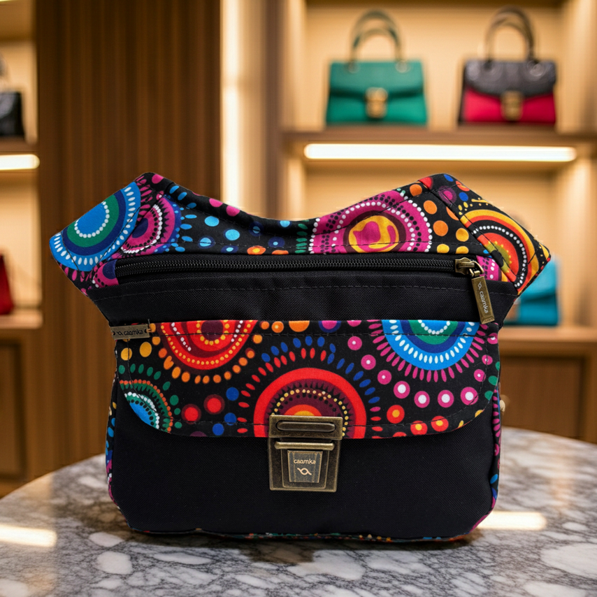 Riñonera "Special Full Color Mandalas" · Impermeable · + Bolsillo trasero · Pieza Única Núm. 18137
