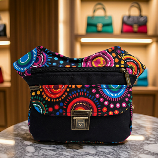 Riñonera "Special Full Color Mandalas" · Impermeable · + Bolsillo trasero · Pieza Única Núm. 18137