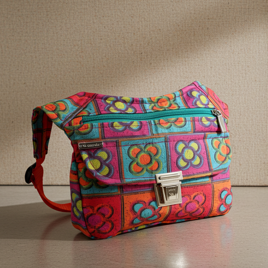 Riñonera "Special Panot Colorfull" + Bolsillo trasero · Impermeable ·Pieza Única Núm. 18663