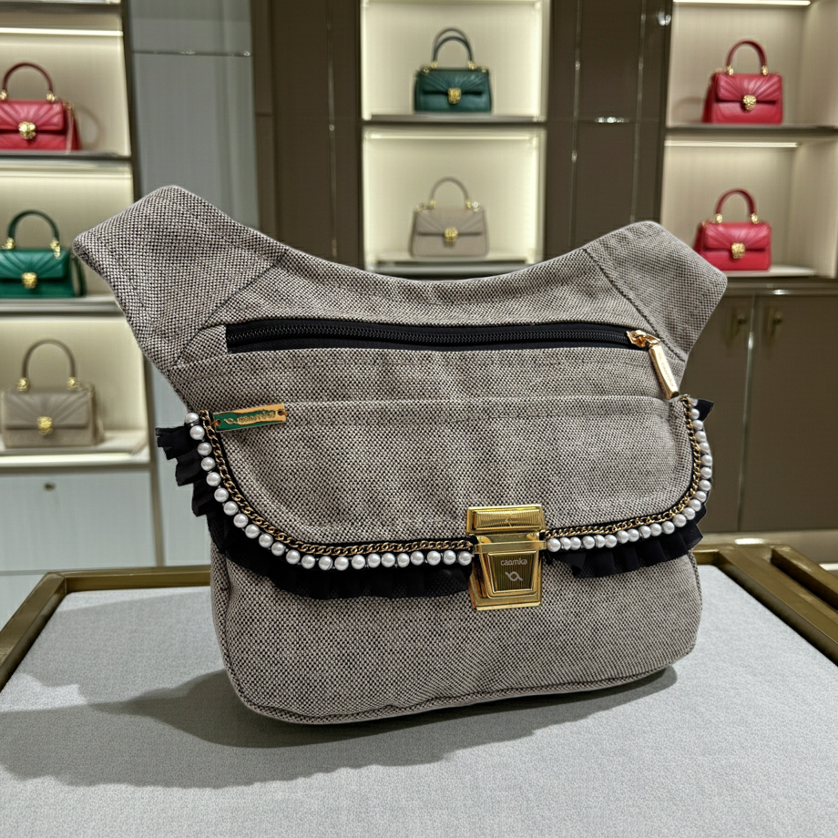 Riñonera "Elegant Luxury Top" + Bolsillo trasero · Pieza Única Núm. 18253