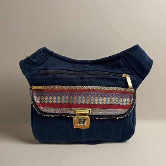 Riñonera “Special ♻️ Jeans Recycled ♻️ ” · Pieza Única Núm. 18708