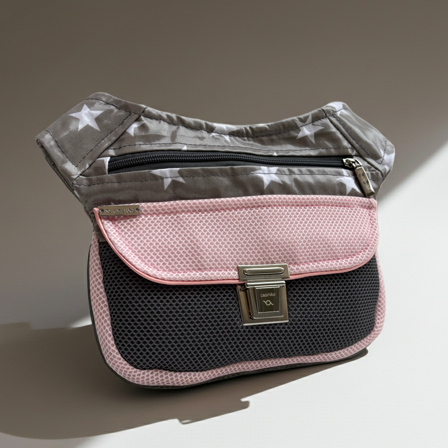 Riñonera "Special Stars & Soft 3D Top" + Bolsillo trasero · Pieza Única Núm. 18157