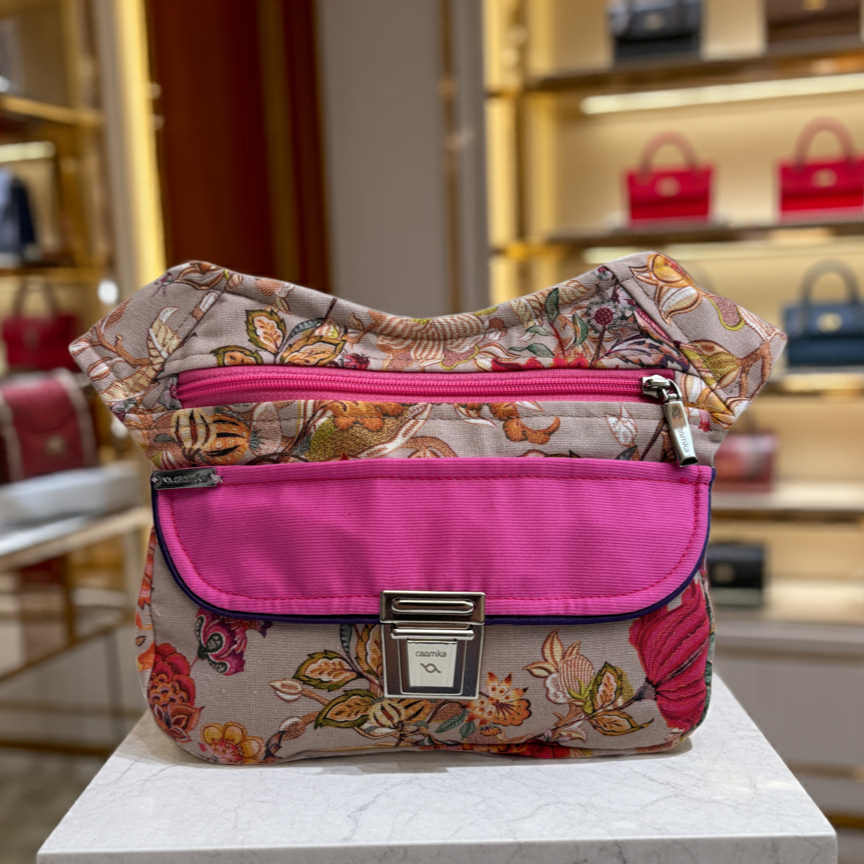 Riñonera "Special Elegant Flowers Top" + Bolsillo trasero · Pieza Única Núm. 17787
