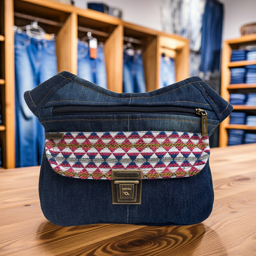 Riñonera ♻️ Jeans Recycled ♻️ · Pieza Única Núm. 18056